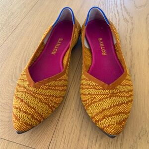 Rothy's Women's Yellow and Orange Flats